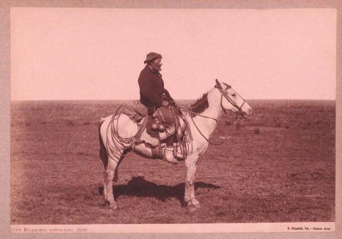 Rimathe, Album de 25 fotos albminas de fin de siglo Escenas de campo, gauchos, esquilas y