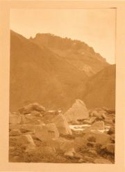 Album fotografas de los FFCC Transandino Arg y Transandino de Chile. Total 29. Formato 11 x 16 cm. Circa 1900.