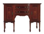 Sideboard Ingls de caoba, Eduardiano con marquetera