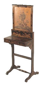 Mueble ecran con chinoserie