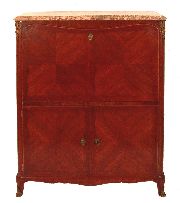 Jansen, Secretaire estilo Lus XV, tapa mrmol.
