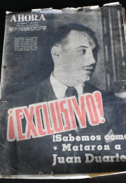 Ahora Sabemos como mataron a Juan Duarte. Revista Ao XXI, 18 de Octubre de 1955 N 2327