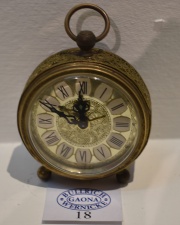 Reloj de mesa Blessing, desperfectos. Dimetro 7 cm.