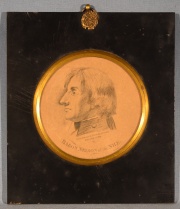 Baron Nelson of the Nile. Grabado circular. Casa Veltri. Dimetro: 11,5 cm. Circa 1800.