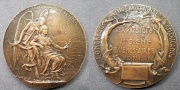 ERNESTO DE LA CARCOVA, medalln de bronce