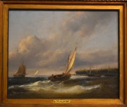 A. Waldorp, Marina, leo. 38,5 x 47 cm.