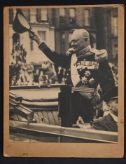 Winston Churchill, Fotografa de 27 x 21,6 cm.