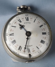 Reloj de Bolsillo Ingls, Thomas White, maquinaria bronce. (561).