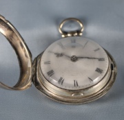 Reloj de Bolsillo Ingls, Georgian. Desgastes. (548)
