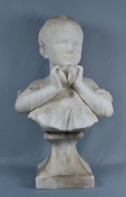 Busto de Nio, mrmol. Rotura en el cuello. (1044)