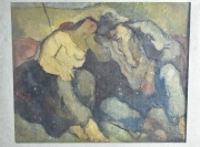 Butler 'La siesta', leo de 38 x 46 cm. Reproducido en H.Butler por Mara E. Vazquez.