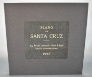 Plano de Santa Cruz de Ing. A. Lefrancois - P. Porri - E. F. Rivera. Ao 1927 - Catastral con los nombres de
