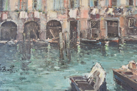 Bassetti, Venecia, leo. 40 x 50 cm.