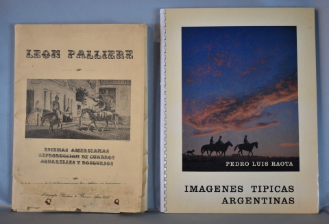 Pedro Luis Raota. Imgenes Tpicas Argentinas - Leon Palliere, Escenas Americanas, Reproduccin de cuadros, acuarelas y