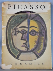 CERAMICS BY PICASSO, con 18 lminas (2 faltantes). Skira New York 1955. 29 x 38 cm.