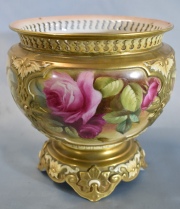 CACHEPOT, de porcelana inglesa Royal Worcester.